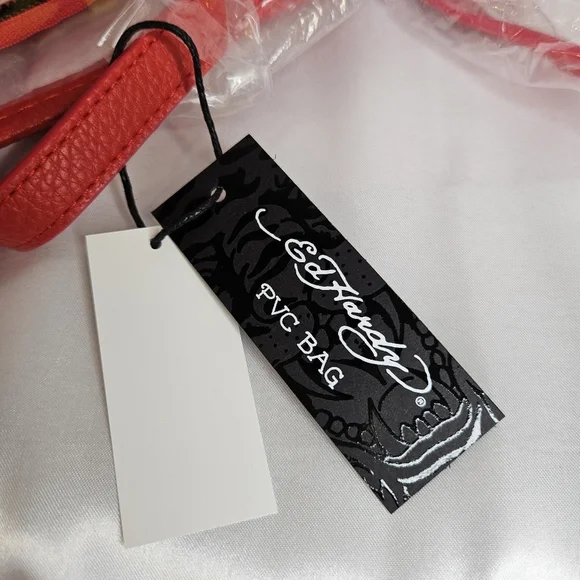 Ed Hardy Tiger Tote Clear PVC NWT - Picture 4 of 6